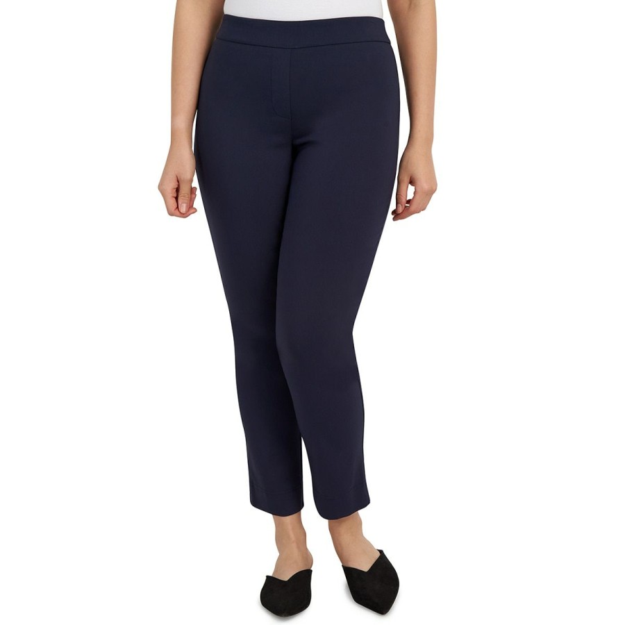 Online * Flash Sale Womens Emaline Cordoba Solid Tech Stretch Pants Midnight