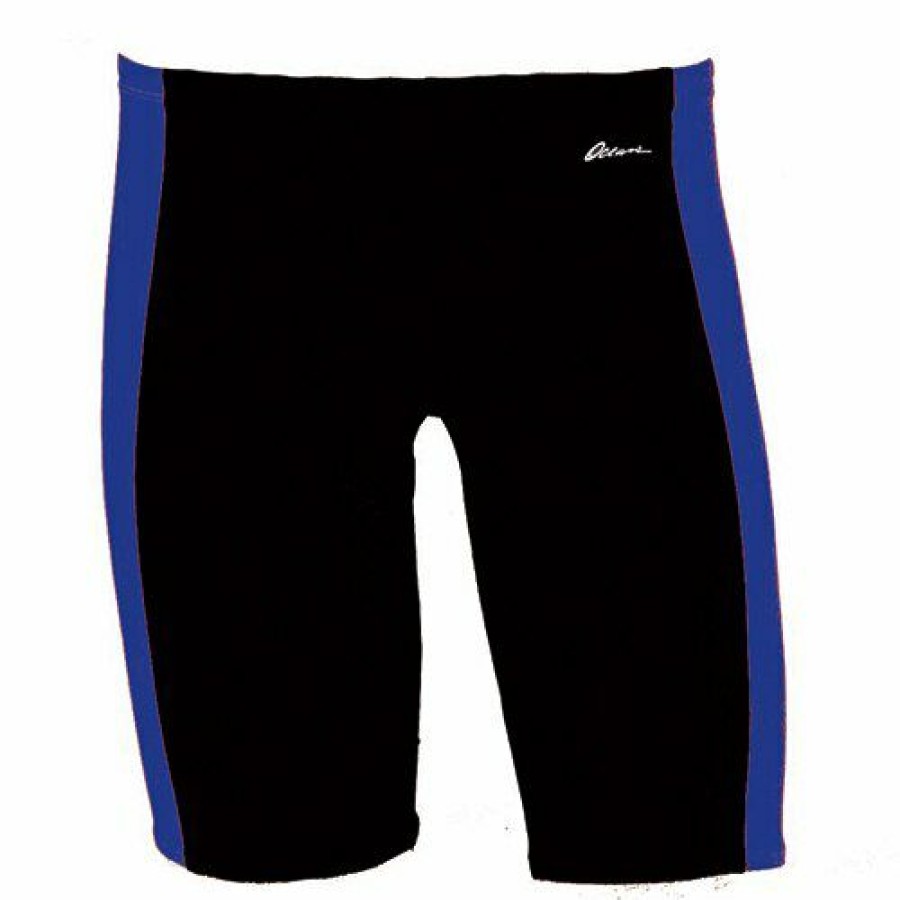 Online * New Swimsuits Mens Dolfin Ocean Panel Swim Trunks Black/Royal