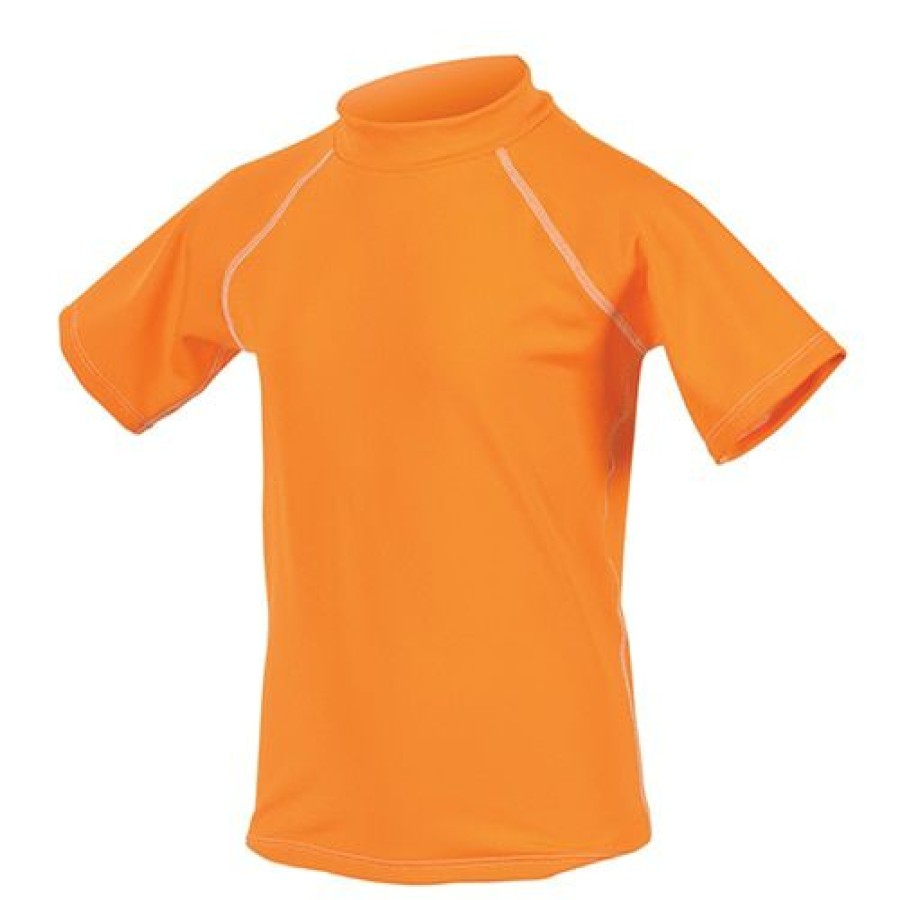 Wholesale * Best Pirce Swimsuits Boys (4-7) Little Dolfin Swim Tee Orange