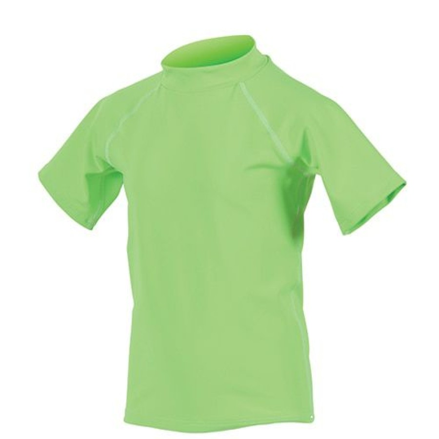 Hot * Outlet Swimsuits Toddler Little Dolfin Rash Guard Swim Tee Lime