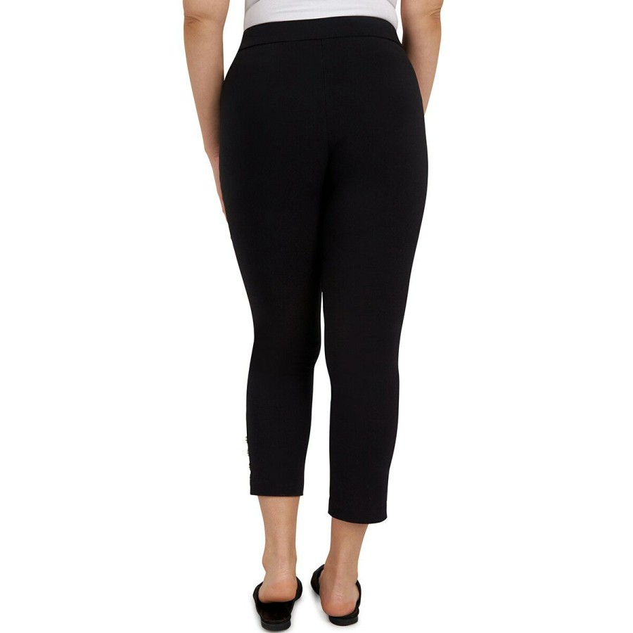 New * Best Reviews Of Petite Emaline San Luis Solid Tech Stretch Pants Black