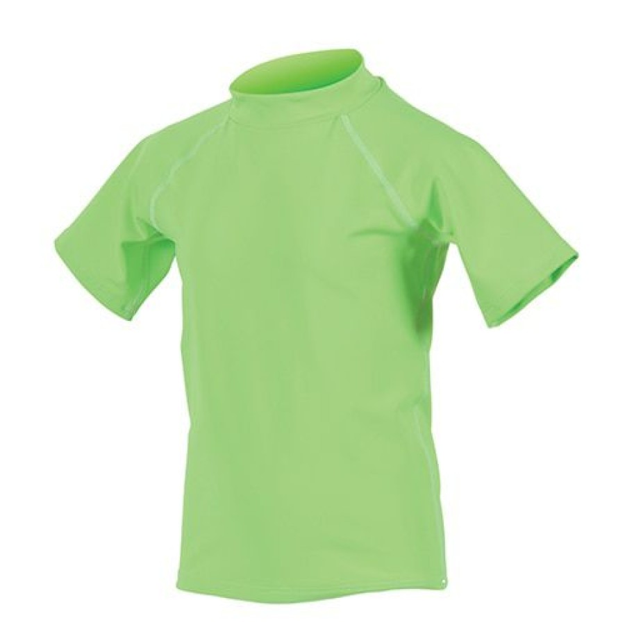 Hot * Flash Sale Swimsuits Boys (4-7) Little Dolfin Swim Tee Lime