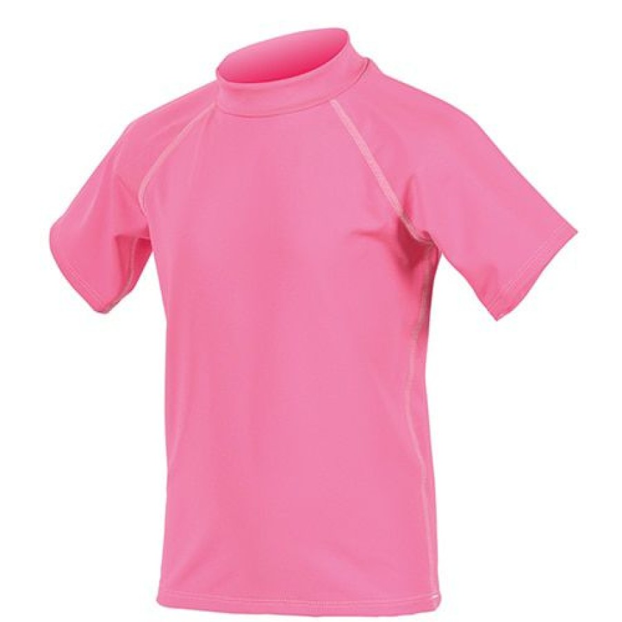 Hot * Discount Swimsuits Girls Dolfin Swim Tee Pink