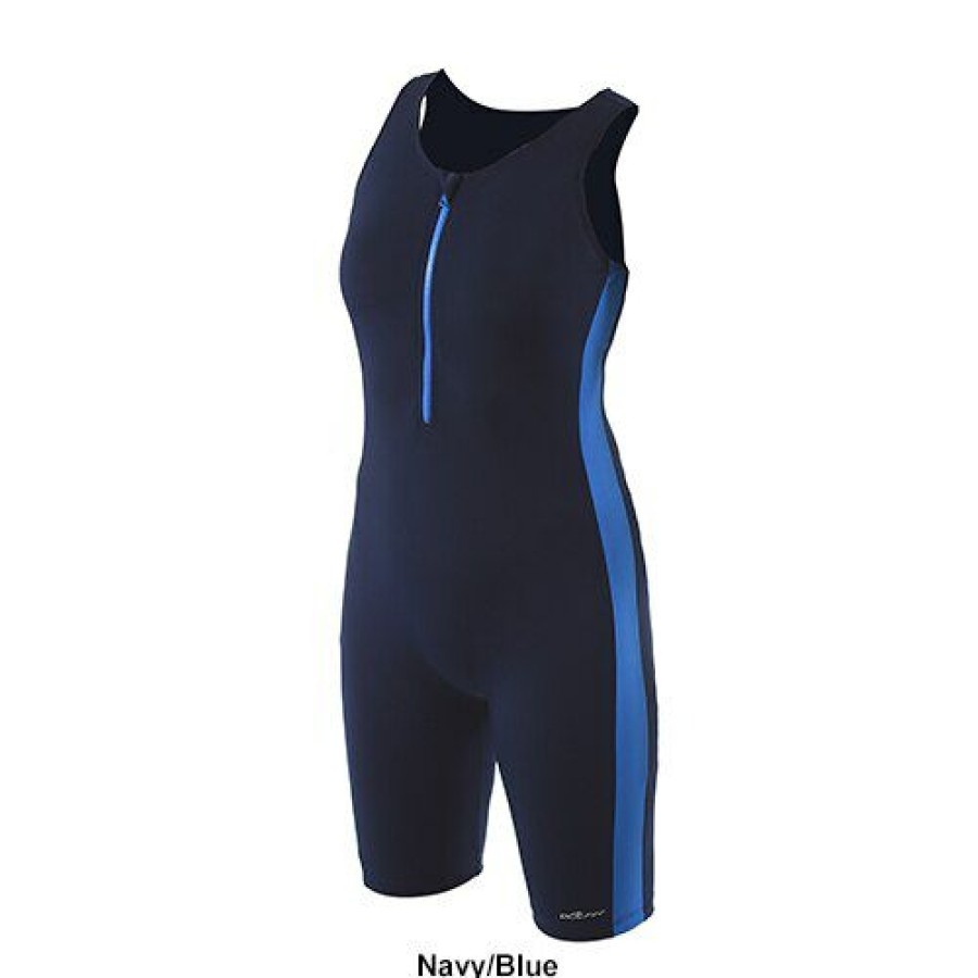 New * Best Sale Womens Dolfin Front-Zip Aquatard One Piece Swimsuit Swimsuit