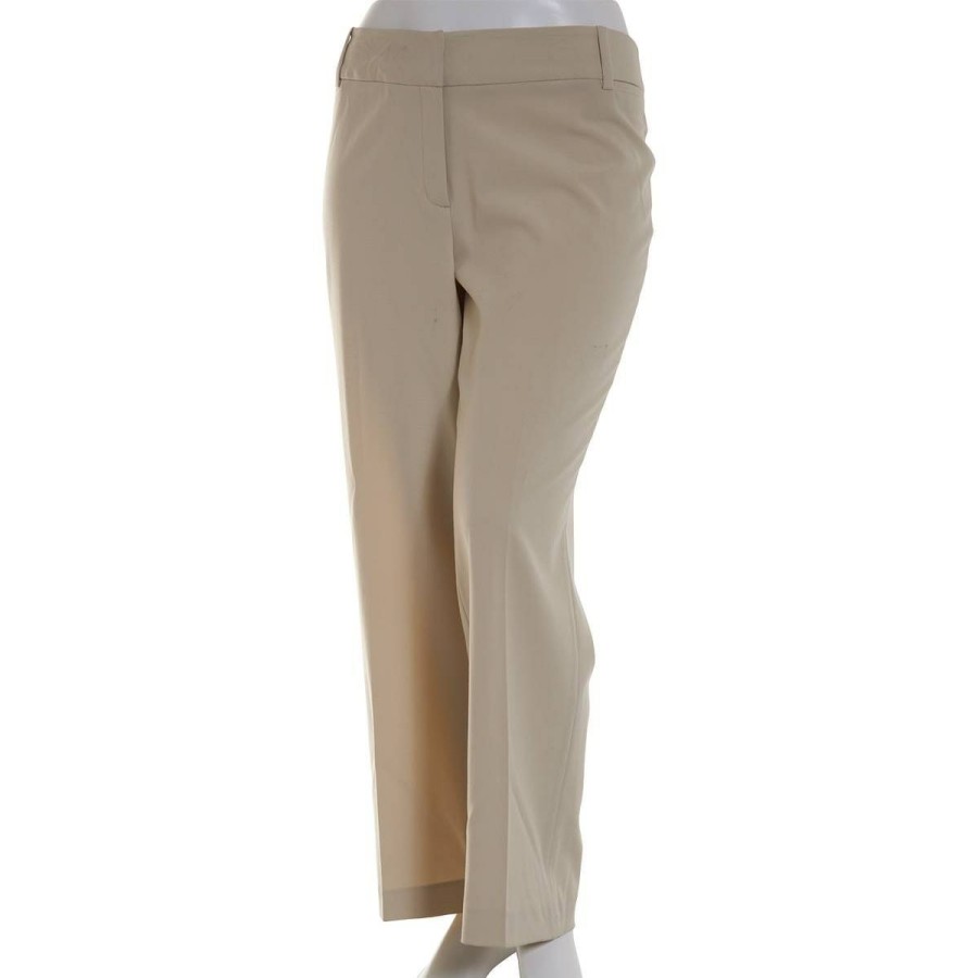 Online * Best Deal Pants Plus Size Emaline Bi-Stretch Trousers Short Khaki